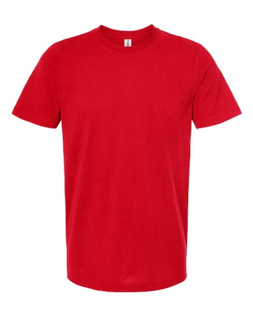 Tultex 502 Men's Premium Cotton T-Shirt in Red