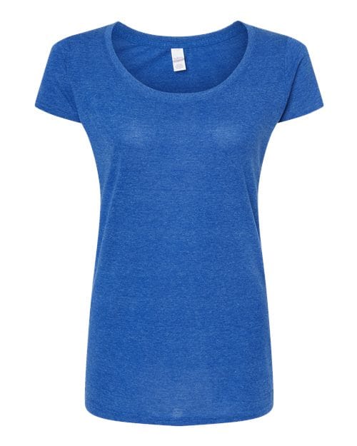 Tultex 10676 Tultex 243: Women's Poly-Rich Scoop Neck T-Shirt