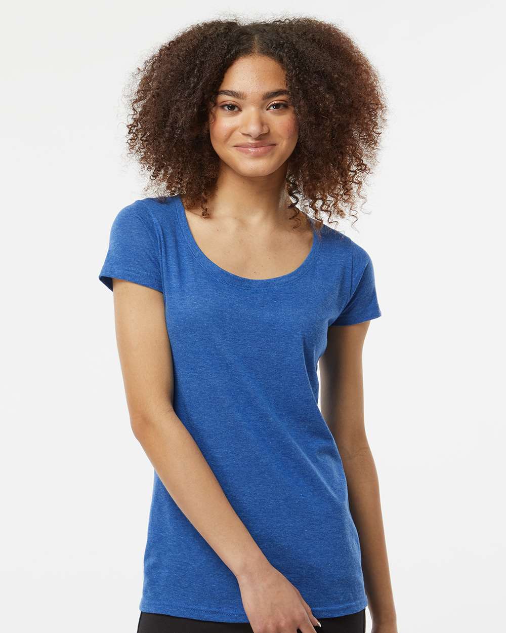 Tultex 10676 Tultex 243 Women's Poly-Rich Scoop Neck T-Shirt