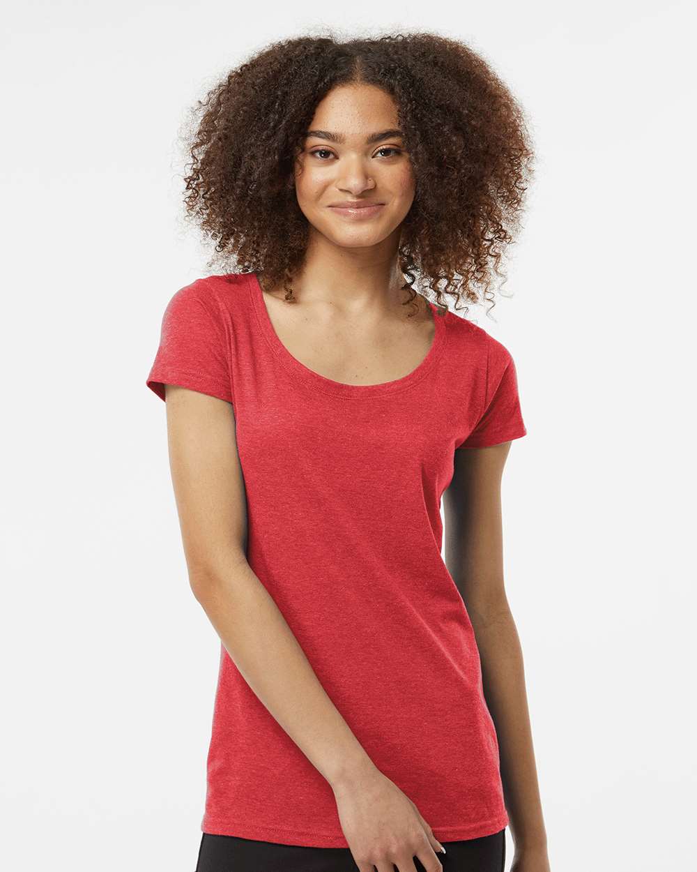 Tultex 10676 Tultex 243 Women's Poly-Rich Scoop Neck T-Shirt