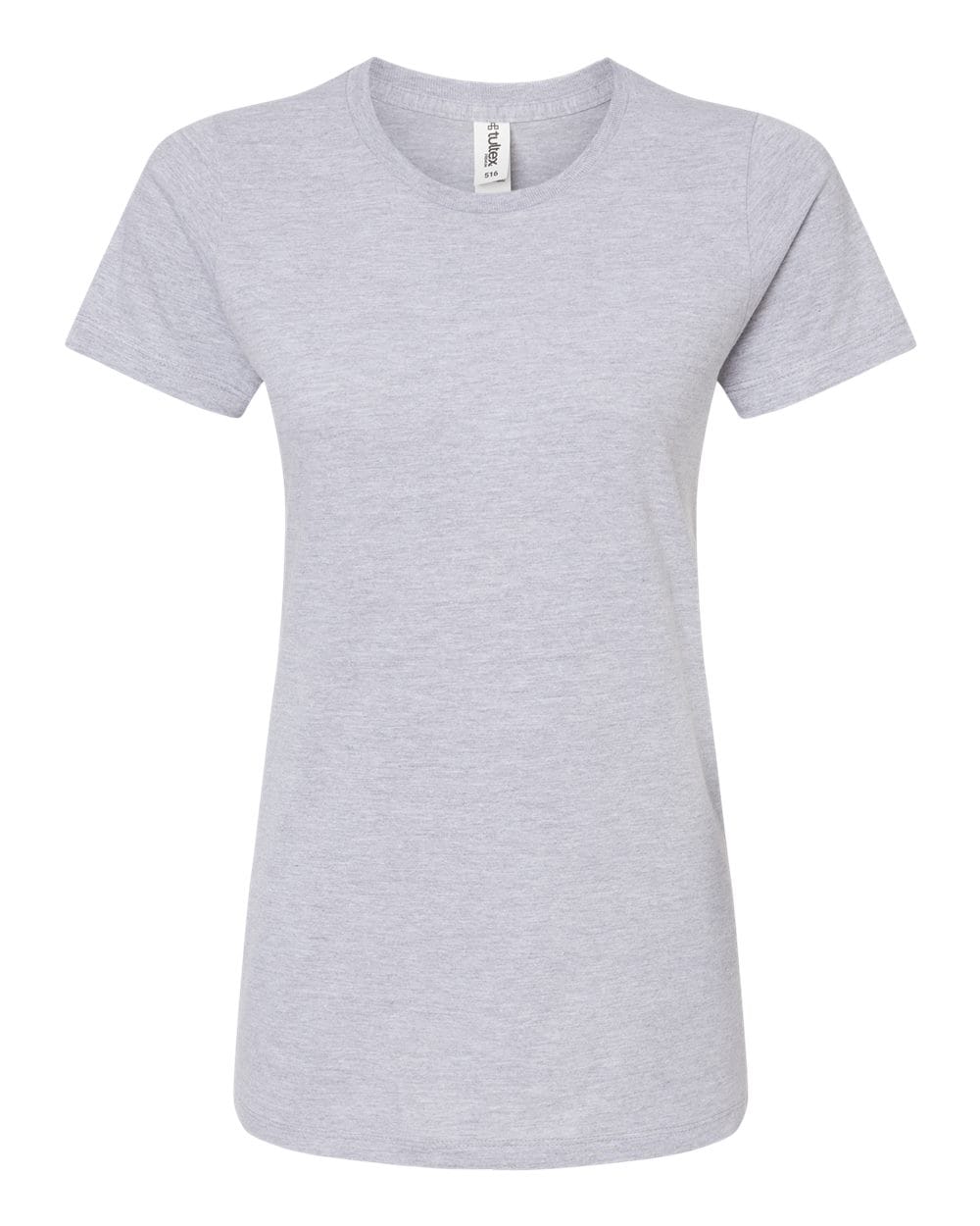 Tultex 10677 XS / Heather Grey Tultex 516 Women's Premium Cotton T-Shirt