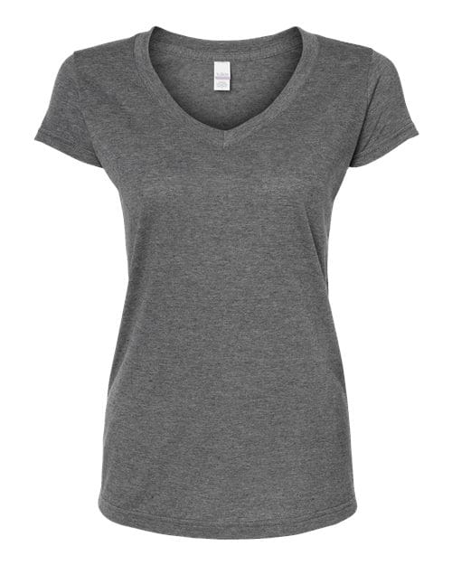 Tultex 10679 Tultex 244: Women's Poly-Rich V-Neck T-Shirt