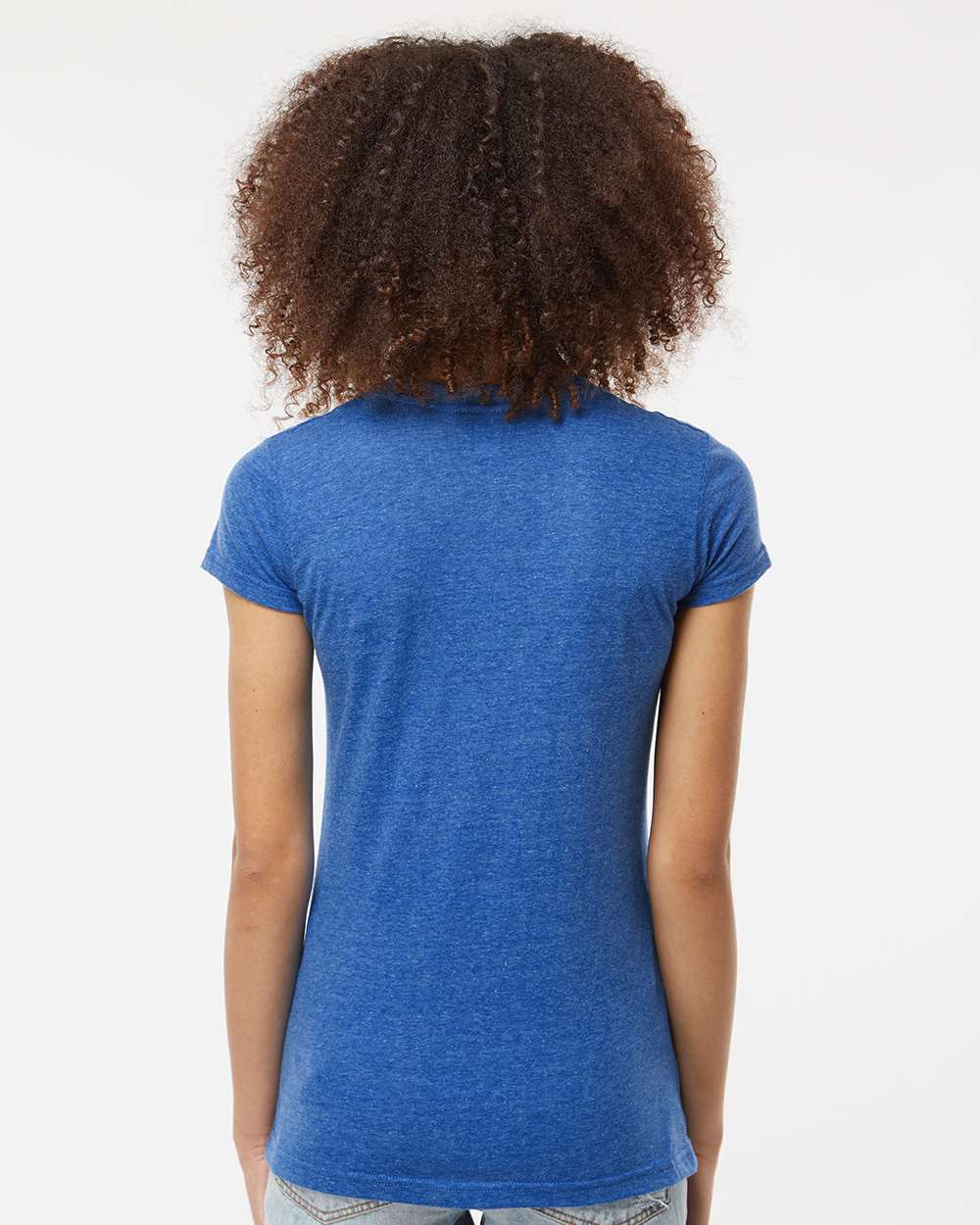 Tultex 10679 Tultex 244 Women's Poly-Rich V-Neck T-Shirt