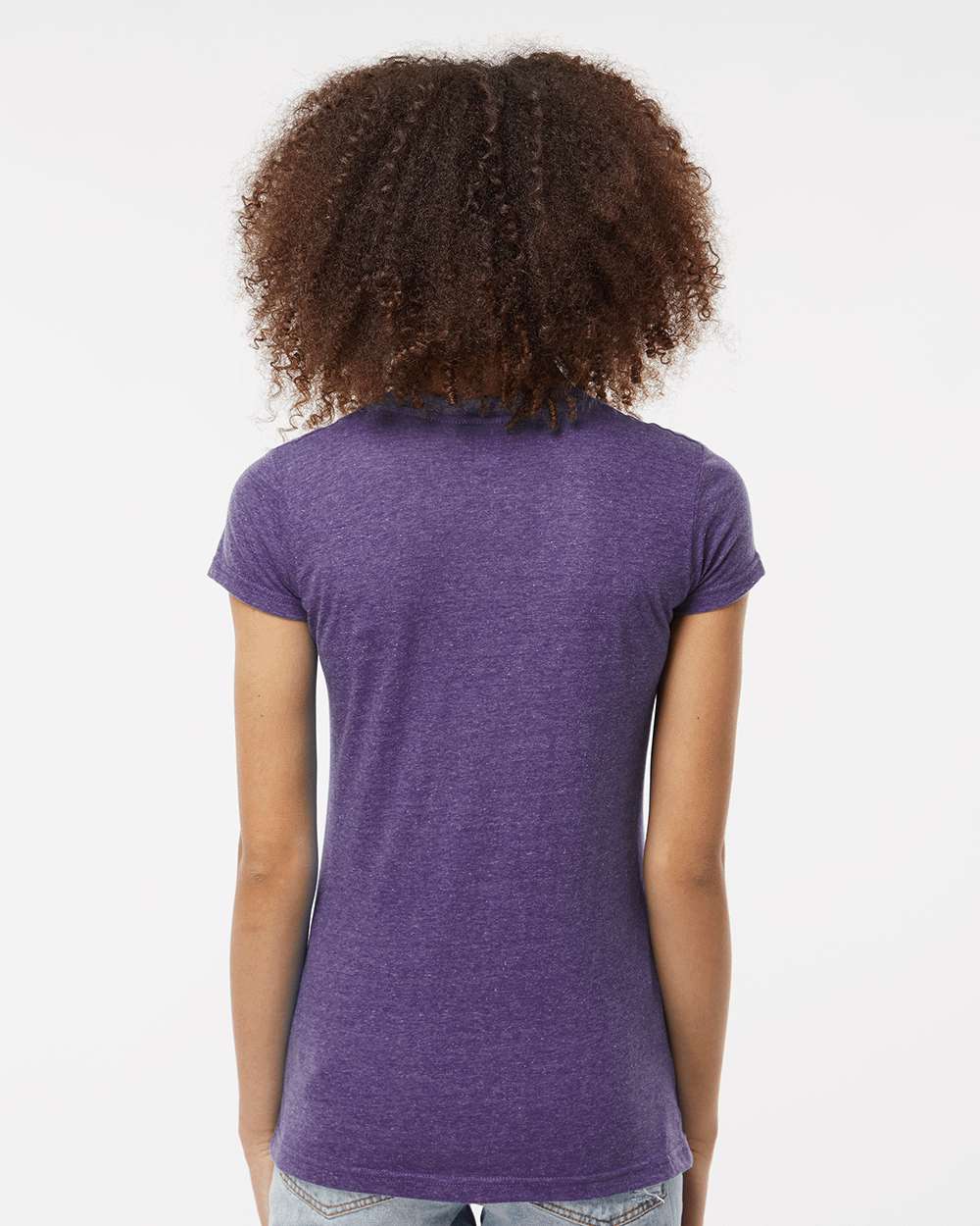 Tultex 10679 Tultex 244 Women's Poly-Rich V-Neck T-Shirt