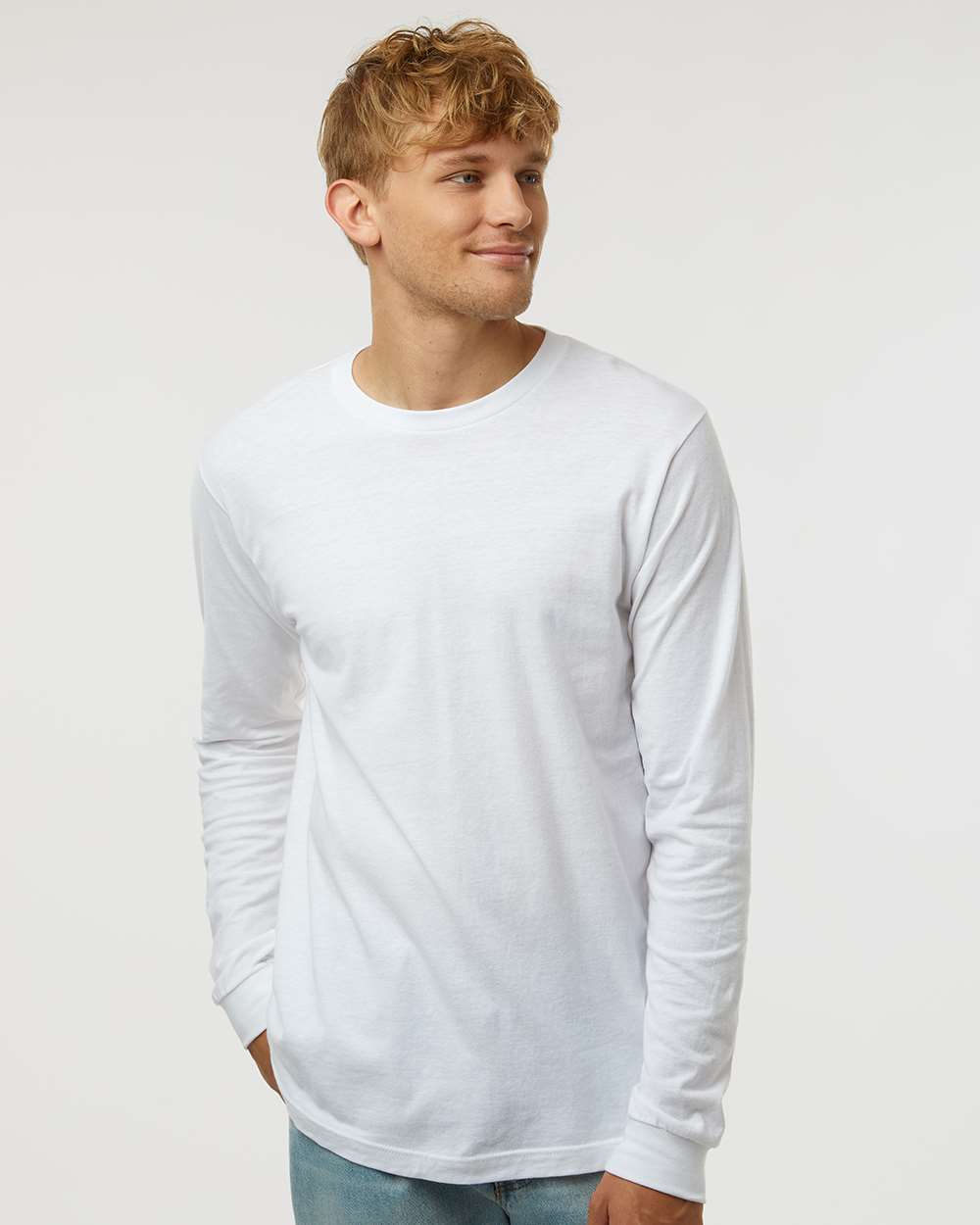 Tultex 10680 Tultex 207 Men's Poly-Rich V-Neck T-Shirt