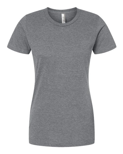 Tultex 10681 XS / Athletic Heather 542-Women's Premium Cotton Blend T-Shirt