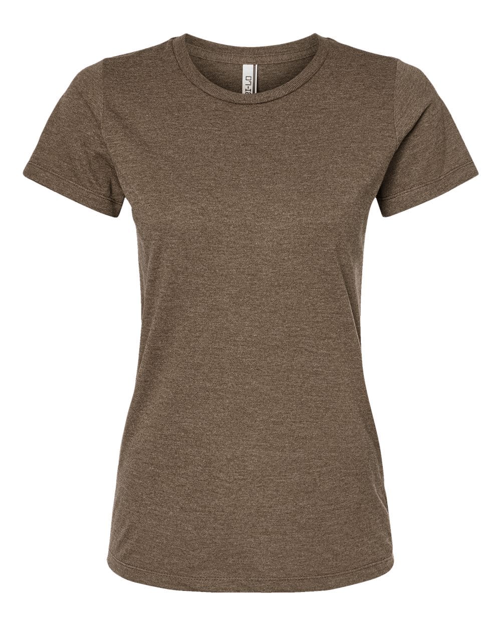 Tultex 10681 XS / Brown Heather Tultex 542 Women's Premium Cotton Blend T-Shirt