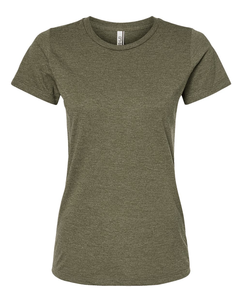 Tultex 10681 XS / Olive Heather Tultex 542 Women's Premium Cotton Blend T-Shirt