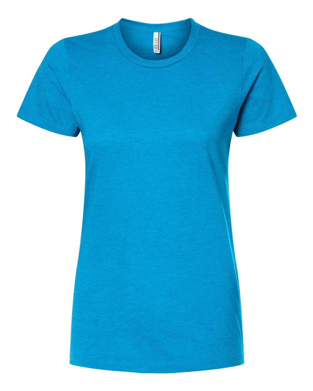 Tultex 10681 XS / Turquoise Heather Tultex 542 Women's Premium Cotton Blend T-Shirt