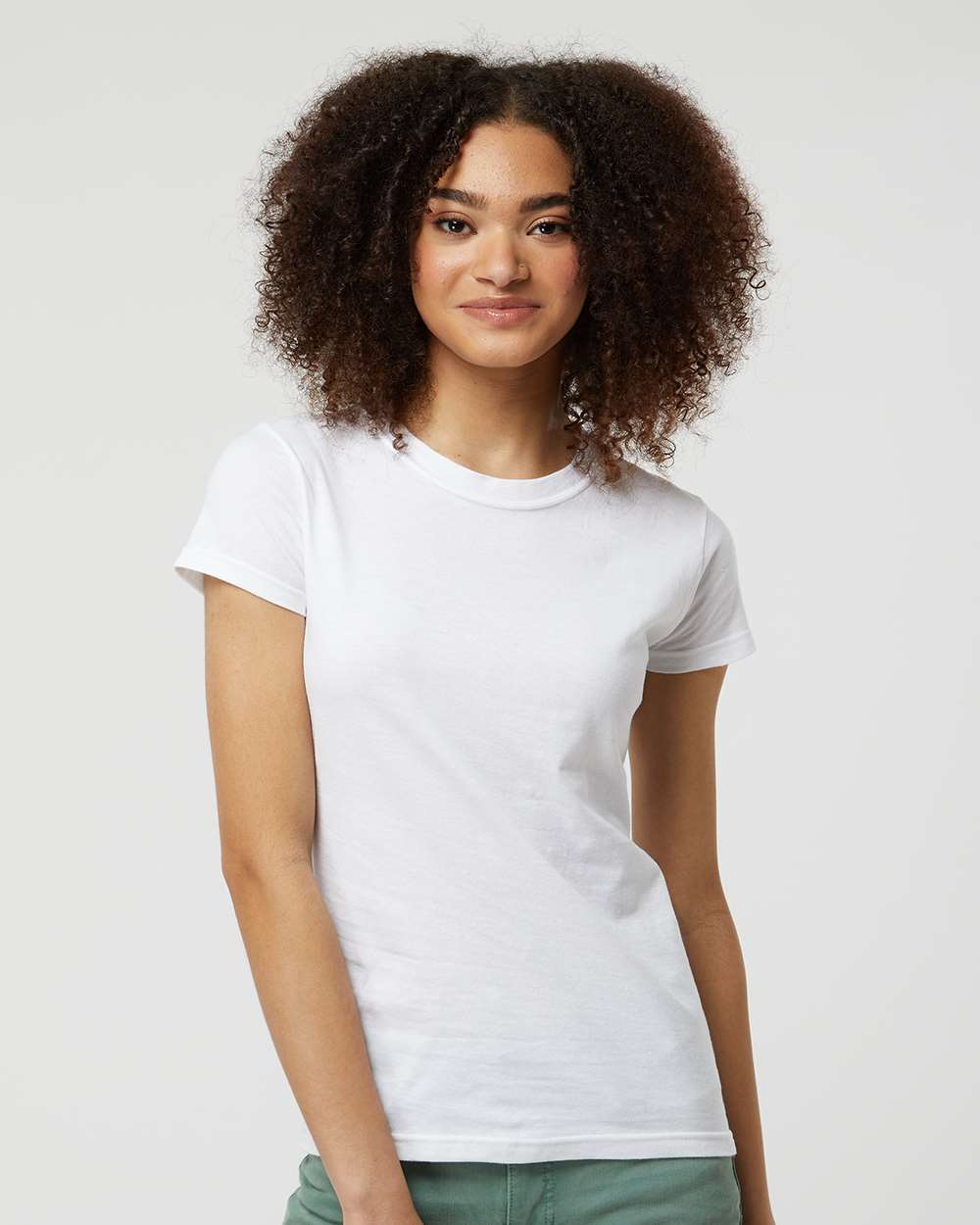 Tultex 10682 Tultex 213 Women's Fine Jersey Slim Fit T-Shirt