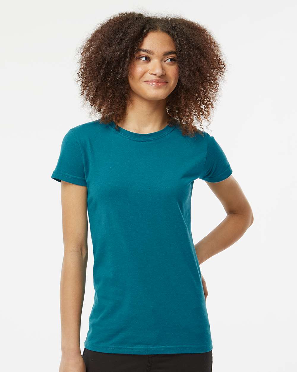 Tultex 10682 Tultex 213 Women's Fine Jersey Slim Fit T-Shirt