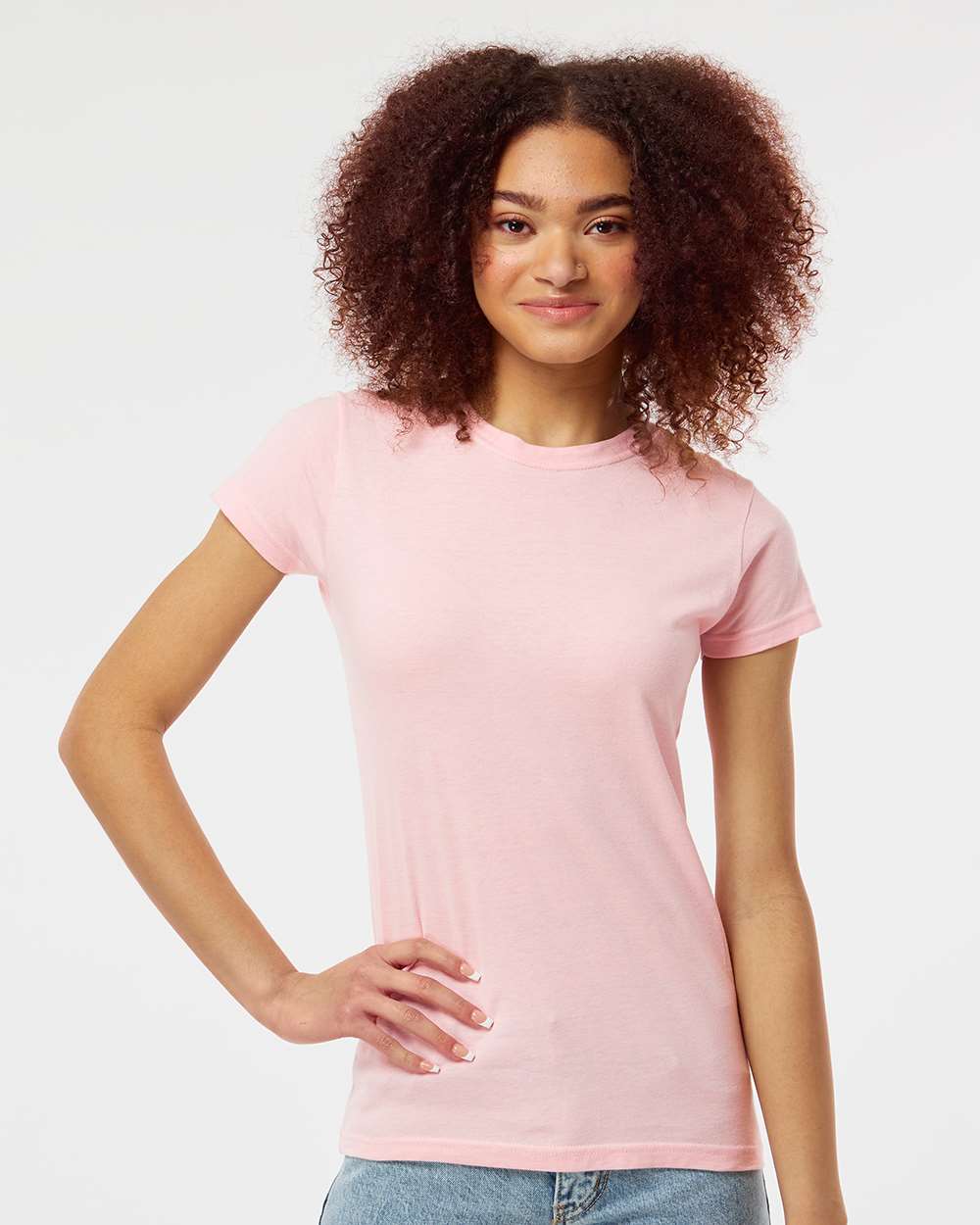 Tultex 10682 Tultex 213 Women's Fine Jersey Slim Fit T-Shirt