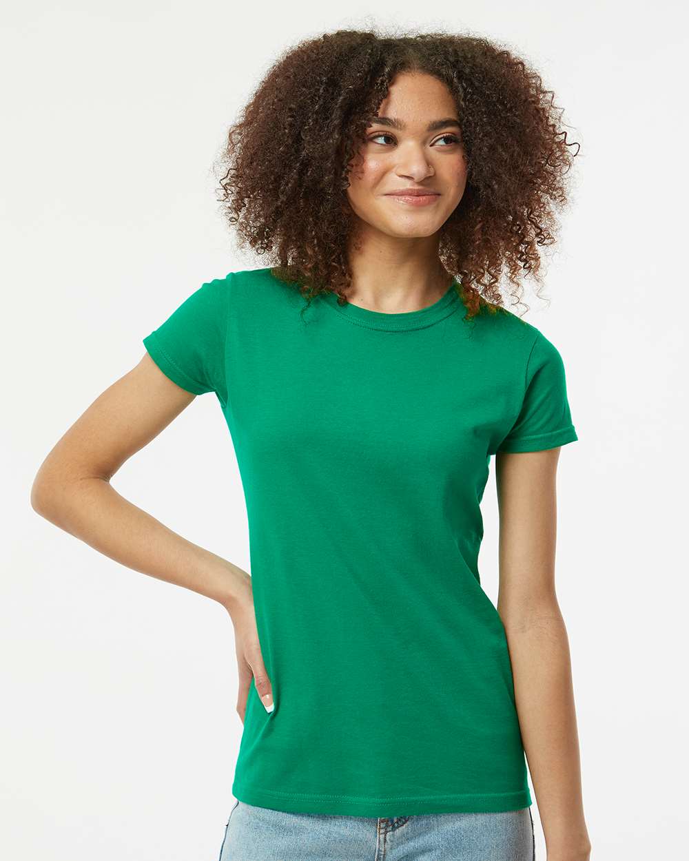 Tultex 10682 Tultex 213 Women's Fine Jersey Slim Fit T-Shirt