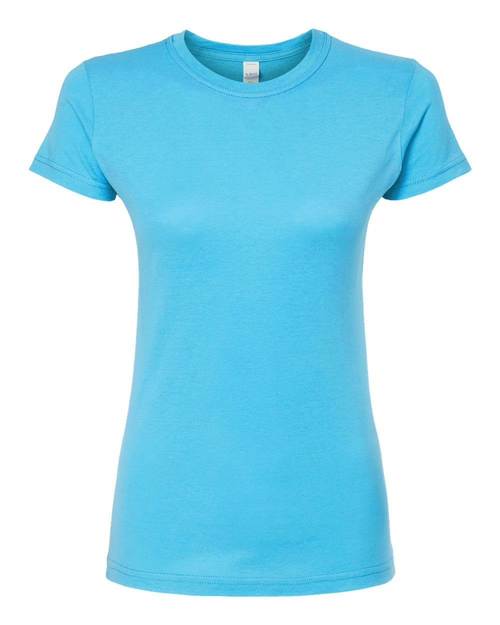 Tultex 10682 XS / Aqua Tultex 213 Women's Fine Jersey Slim Fit T-Shirt