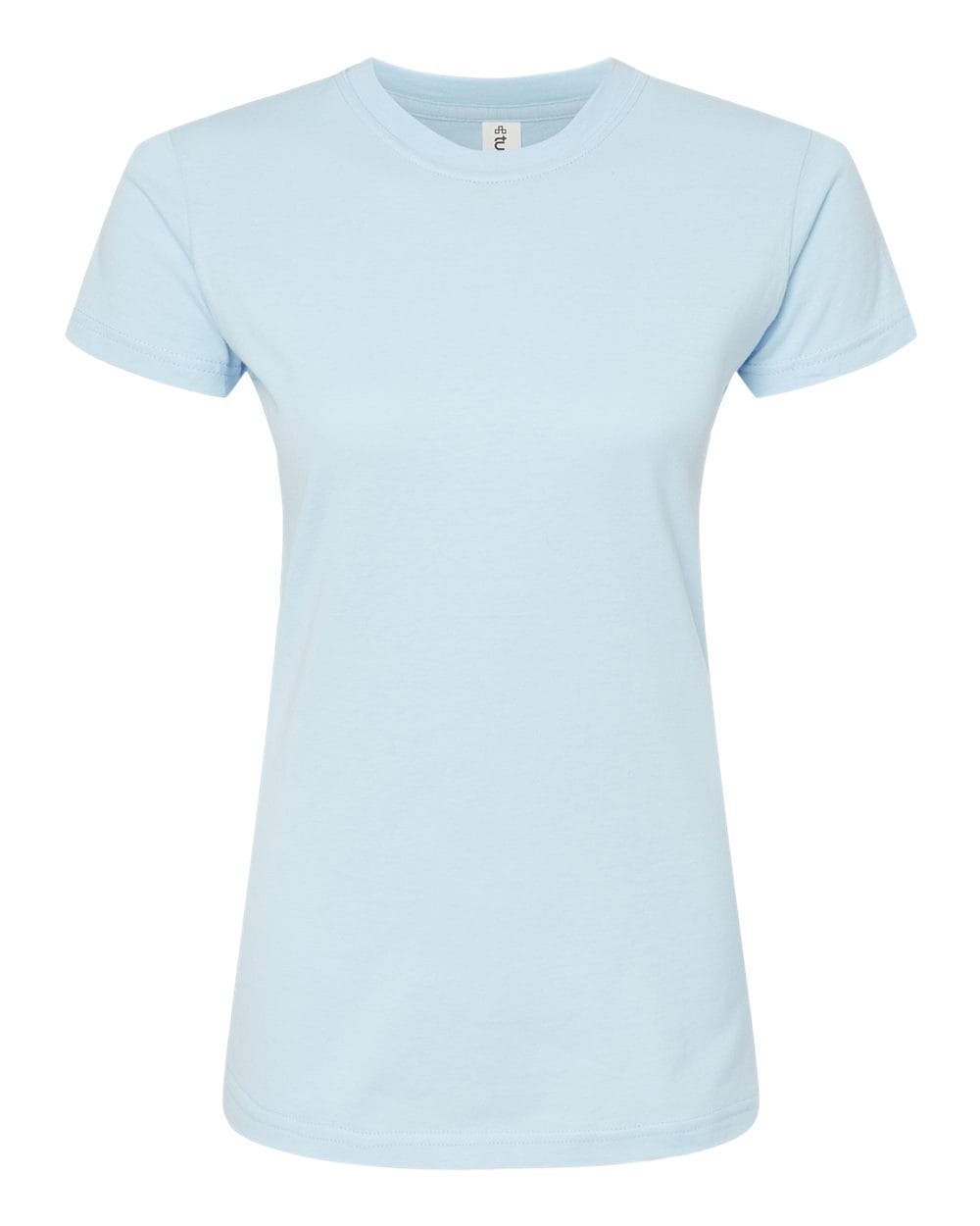 Tultex 10682 XS / Baby Blue Tultex 213 Women's Fine Jersey Slim Fit T-Shirt