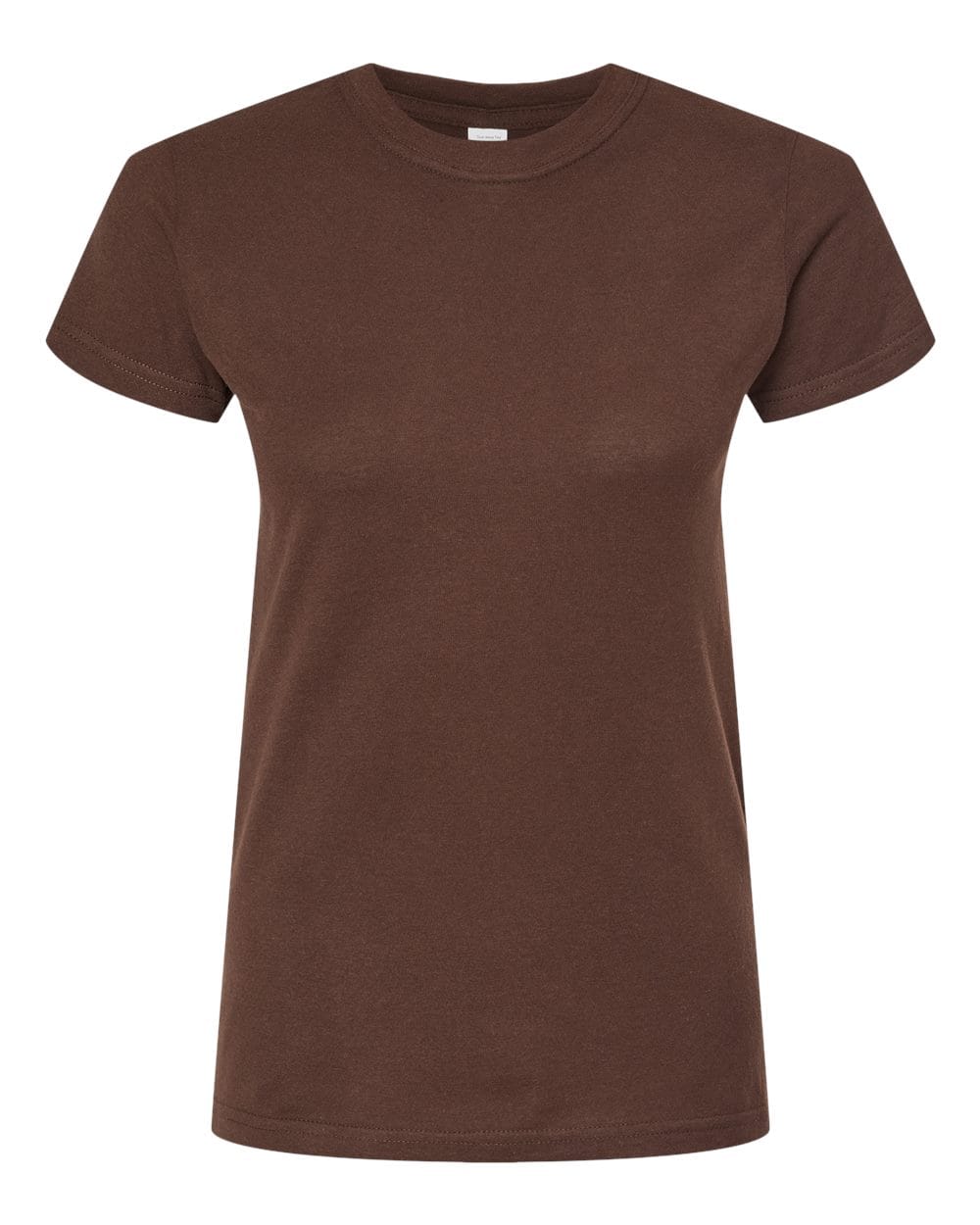 Tultex 10682 XS / Brown Tultex 213 Women's Fine Jersey Slim Fit T-Shirt