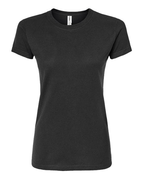 Tultex 10682 XS / Coal 213-Women's Fine Jersey Slim Fit T-Shirt