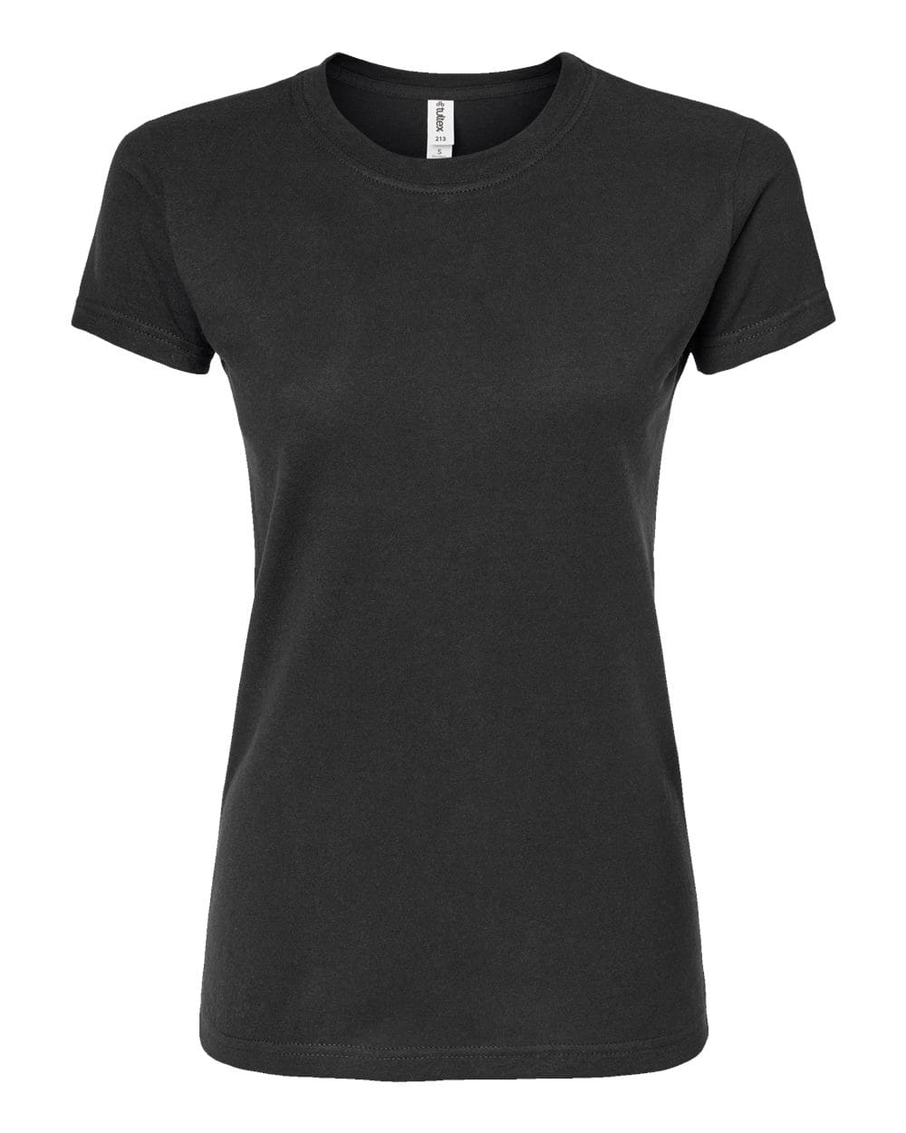 Tultex 10682 XS / Coal Tultex 213 Women's Fine Jersey Slim Fit T-Shirt