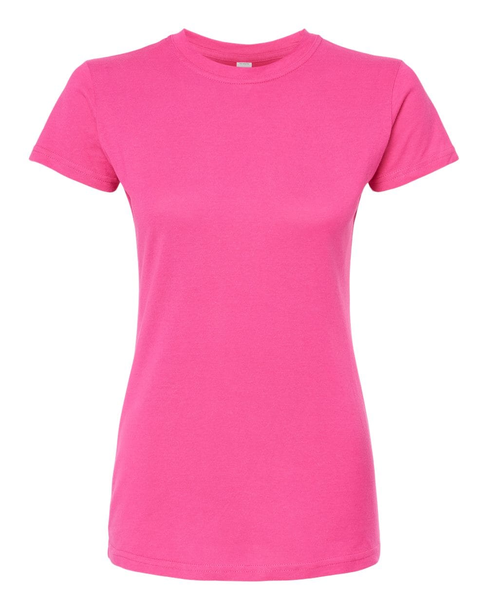 Tultex 10682 XS / Fuchsia Tultex 213 Women's Fine Jersey Slim Fit T-Shirt