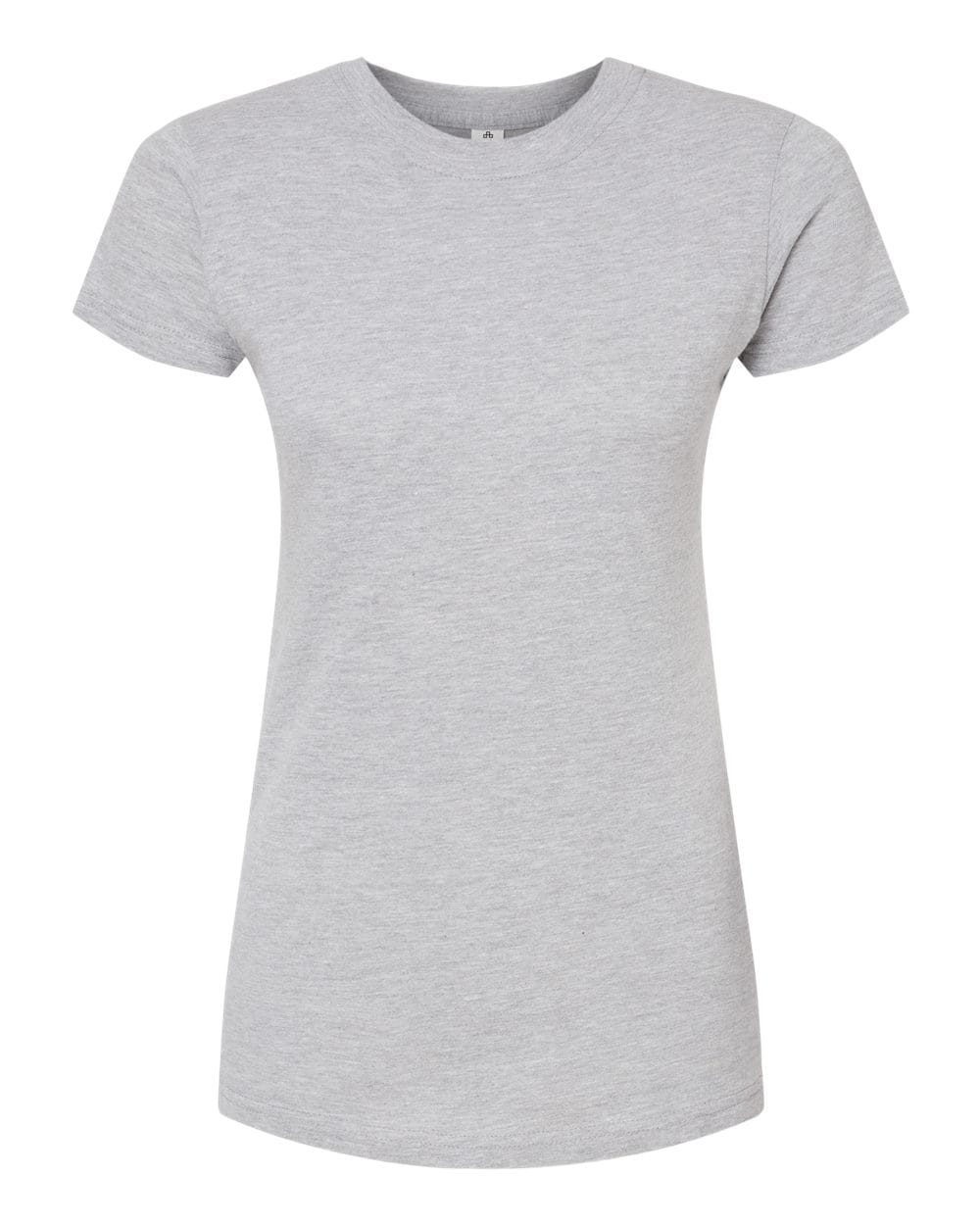 Tultex 10682 XS / Heather Grey Tultex 213 Women's Fine Jersey Slim Fit T-Shirt