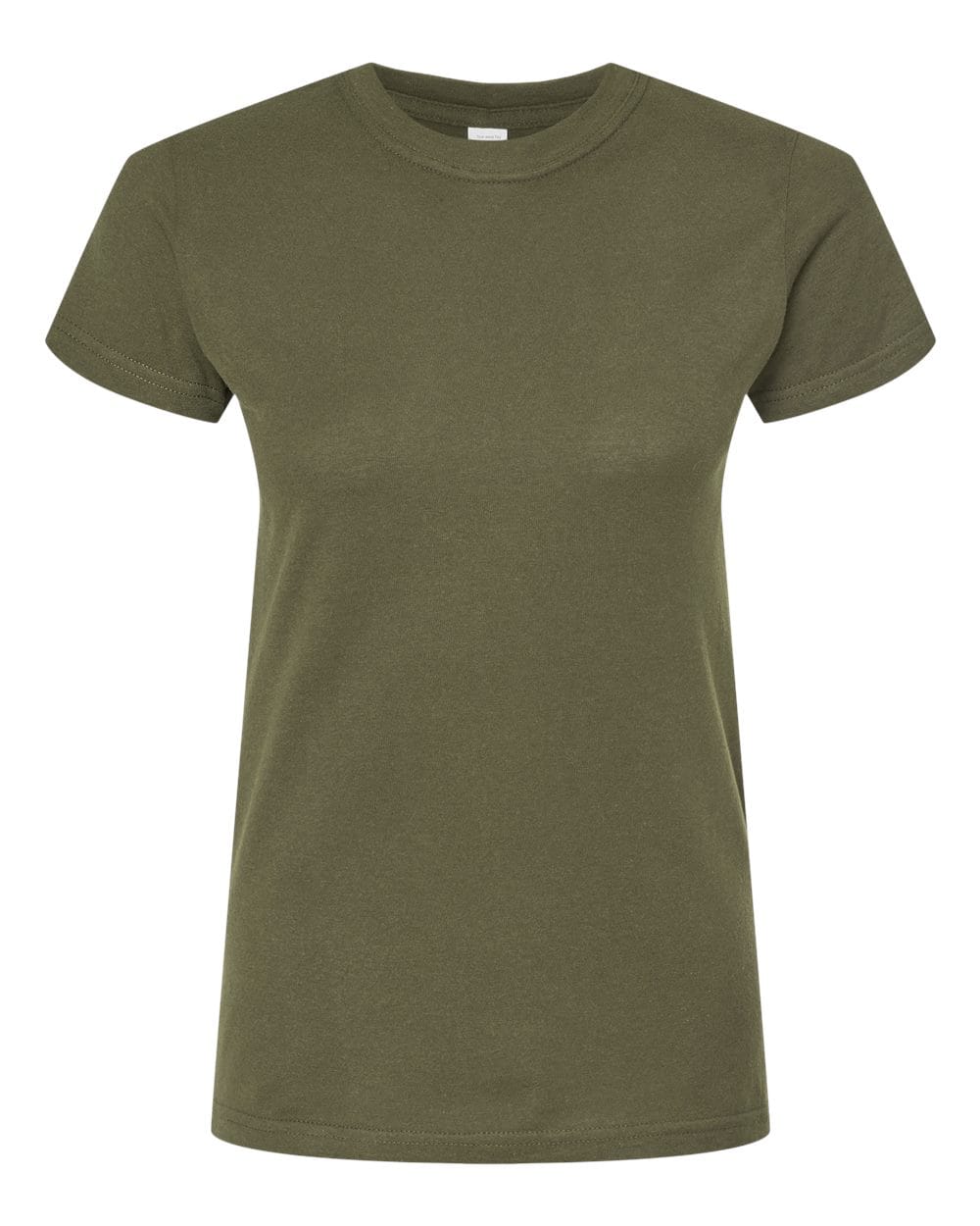 Tultex 10682 XS / Military Green Tultex 213 Women's Fine Jersey Slim Fit T-Shirt