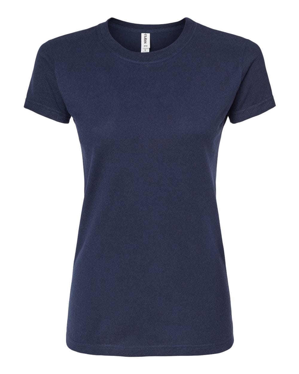 Tultex 10682 XS / Navy Tultex 213 Women's Fine Jersey Slim Fit T-Shirt