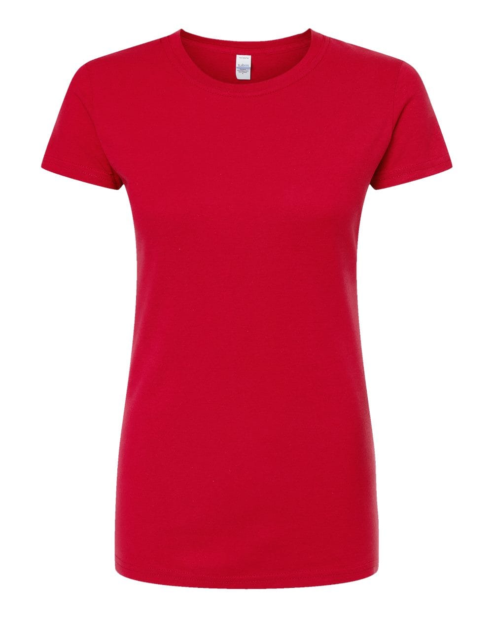 Tultex 10682 XS / Red Tultex 213 Women's Fine Jersey Slim Fit T-Shirt