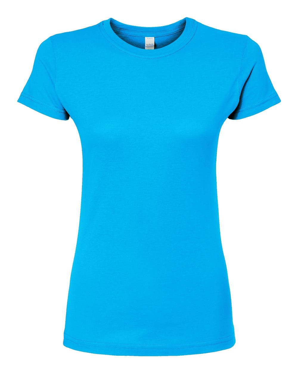 Tultex 10682 XS / Turquoise Tultex 213 Women's Fine Jersey Slim Fit T-Shirt