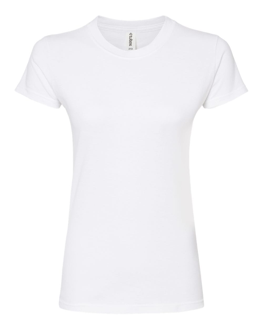 Tultex 10682 XS / White Tultex 213 Women's Fine Jersey Slim Fit T-Shirt