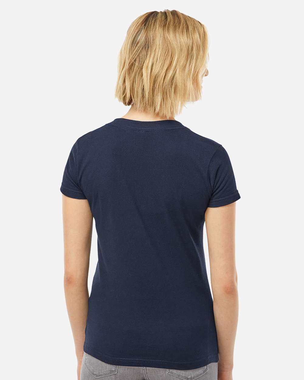 Tultex 10689 Tultex 214 Women's Fine Jersey V-Neck T-Shirt