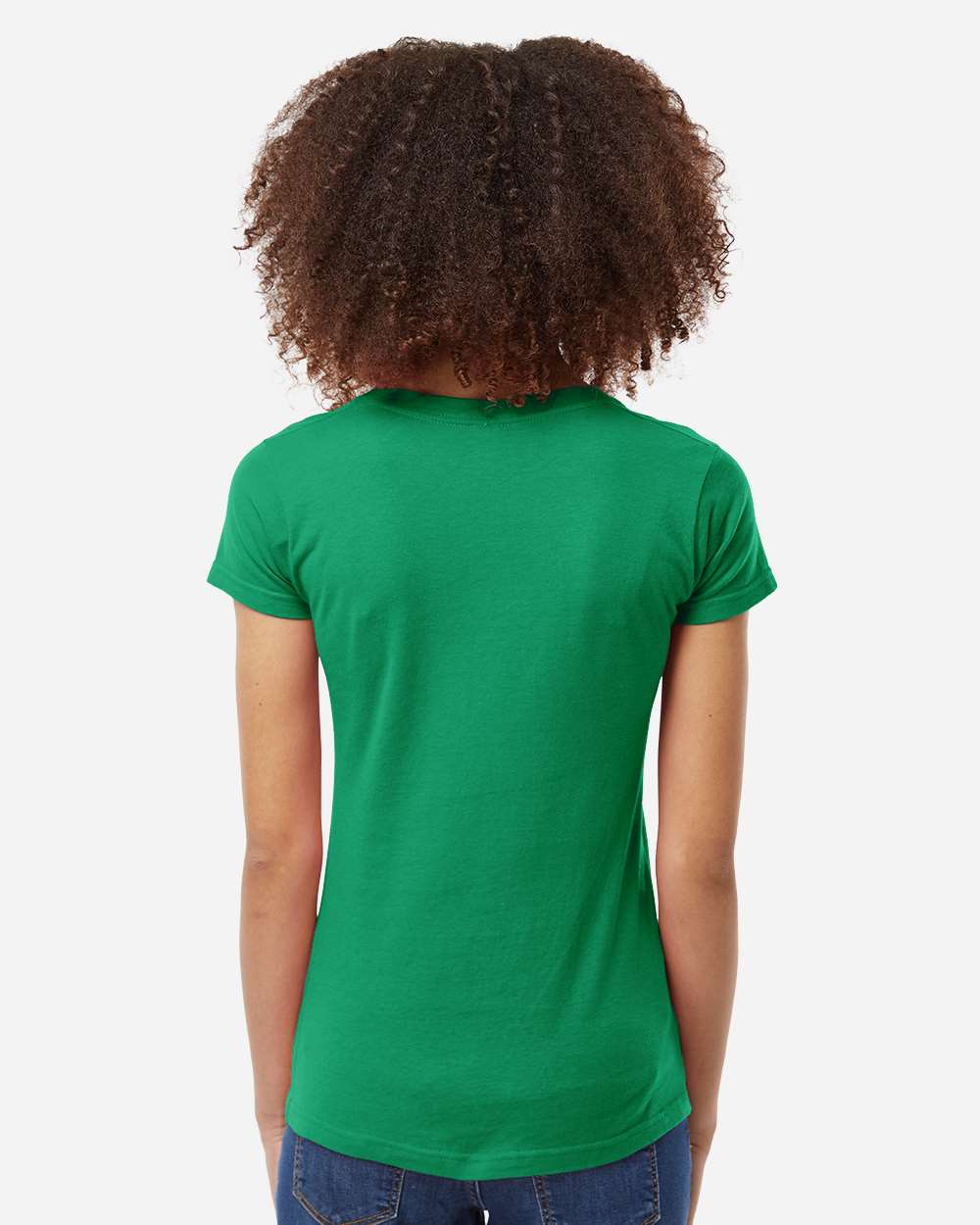 Tultex 10689 Tultex 214 Women's Fine Jersey V-Neck T-Shirt