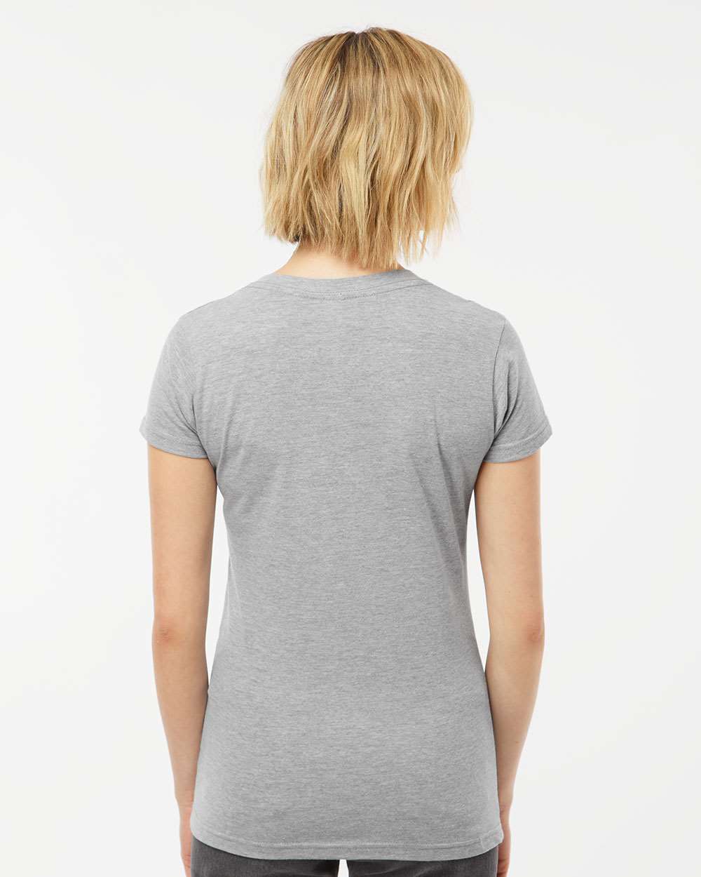 Tultex 10689 Tultex 214 Women's Fine Jersey V-Neck T-Shirt