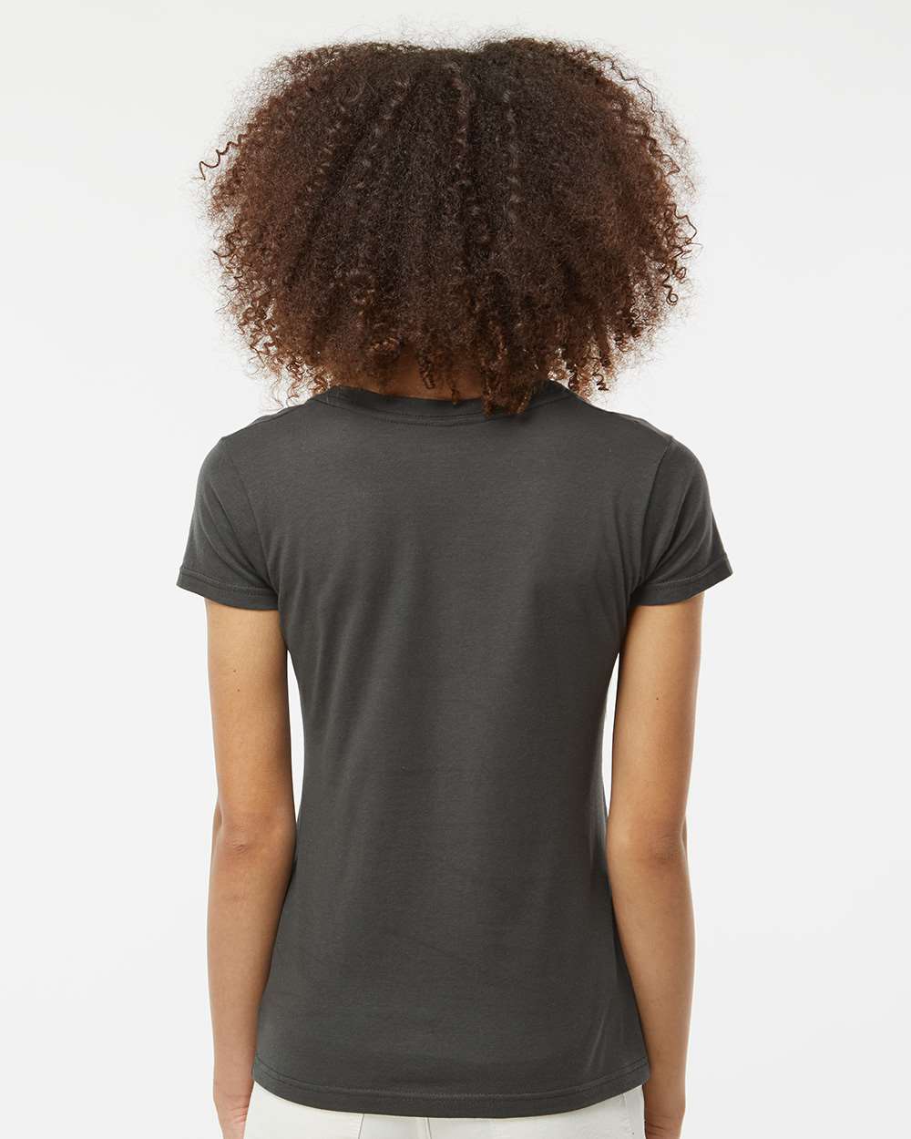 Tultex 10689 Tultex 214 Women's Fine Jersey V-Neck T-Shirt