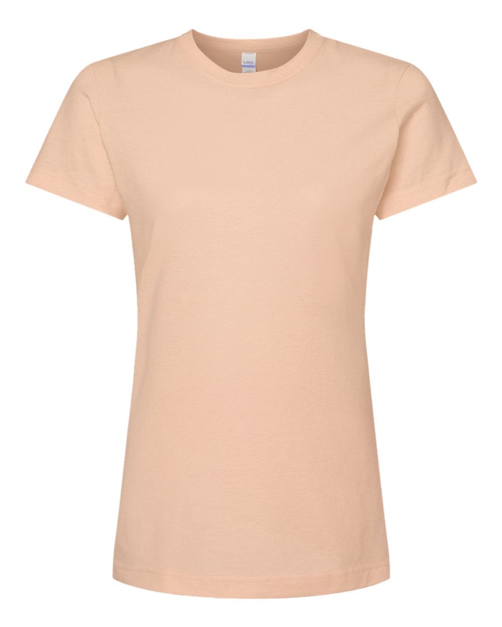 Tultex 10691 M / Peach Tultex 216 Women's Fine Jersey Classic Fit T-Shirt