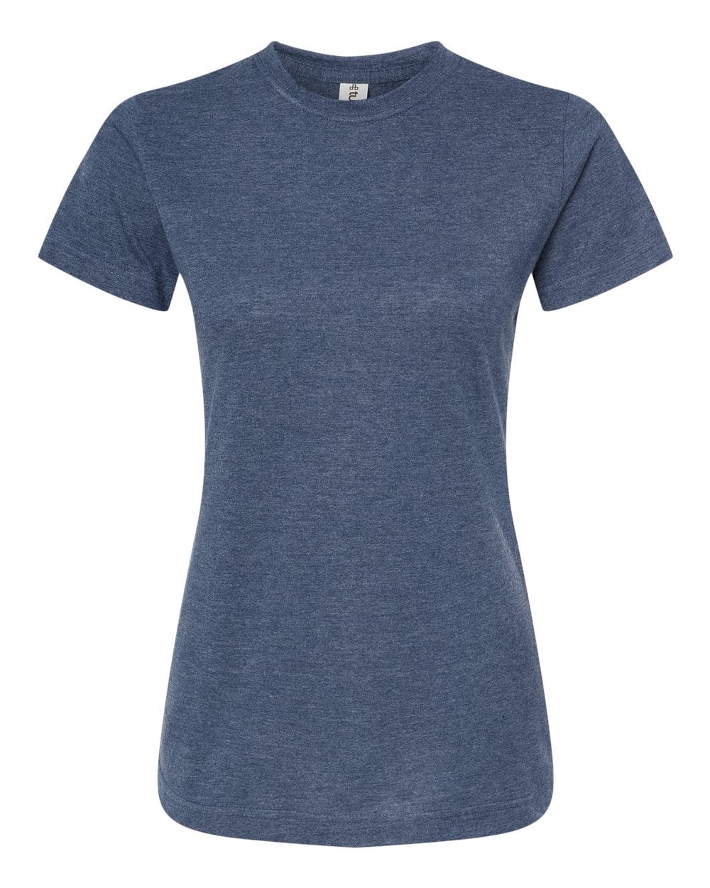 Tultex 10691 S / Heather Denim Tultex 216 Women's Fine Jersey Classic Fit T-Shirt