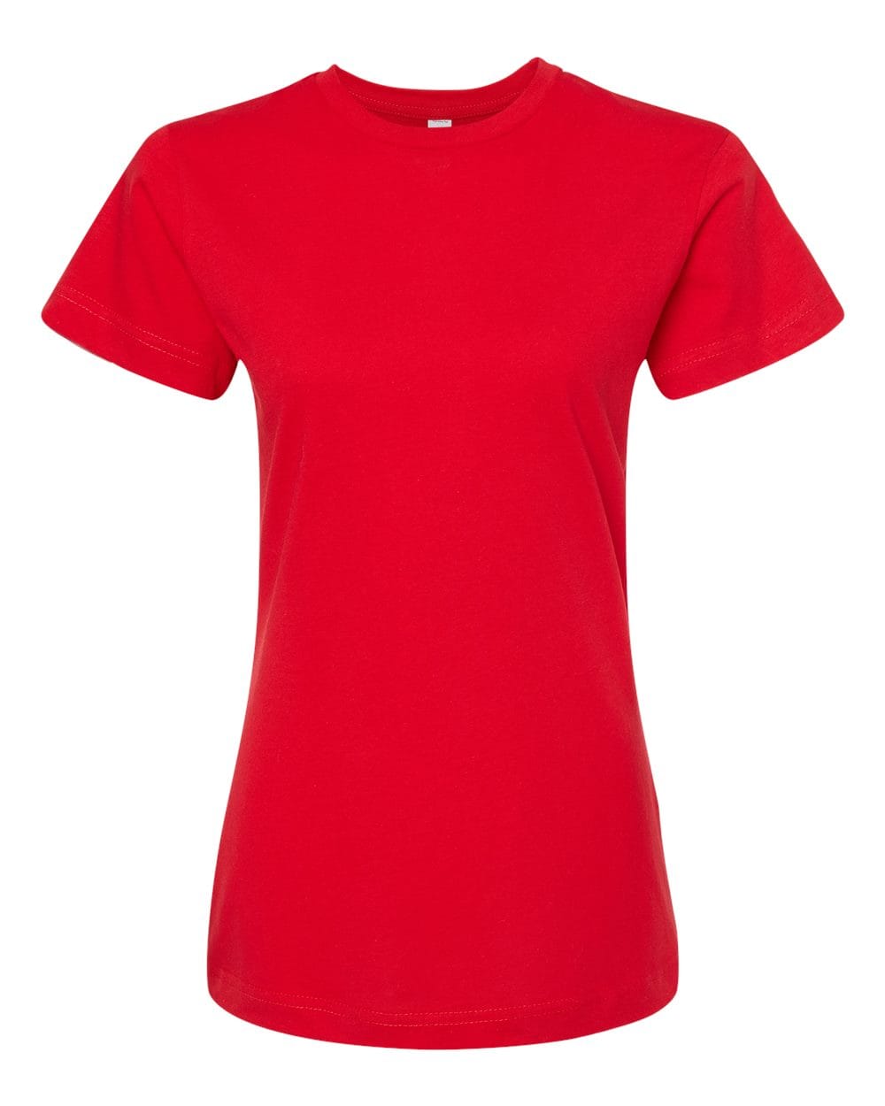 Tultex 10691 S / Red Tultex 216 Women's Fine Jersey Classic Fit T-Shirt