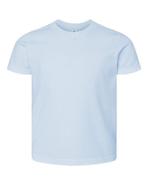 Tultex 10696 XS / Baby Blue 235-Youth Fine Jersey T-Shirt