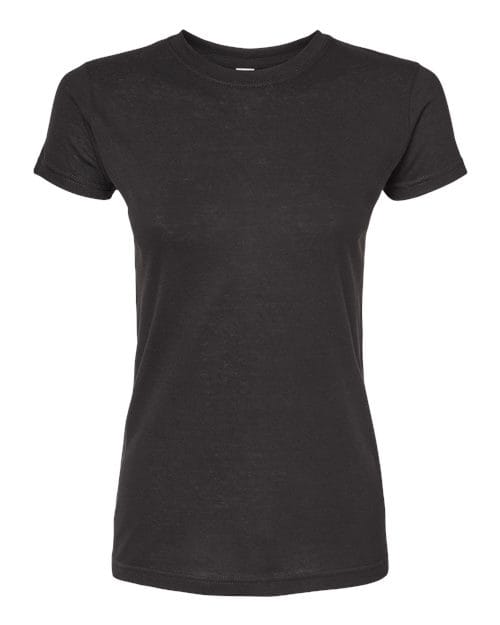 Tultex 10697 XS / Black 240-Women's Poly-Rich T-Shirt