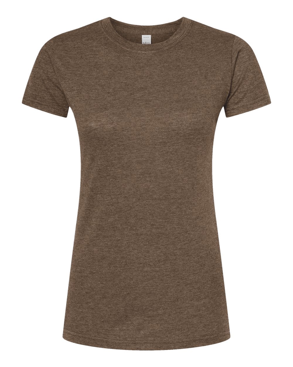 Tultex 10697 XS / Heather Brown Tultex 240 Women's Poly-Rich T-Shirt