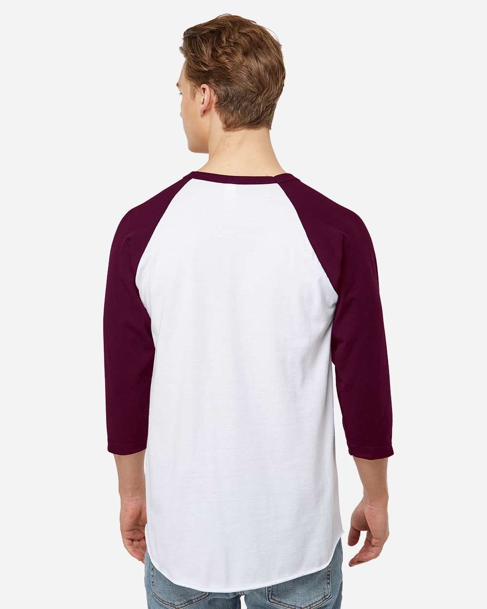 Tultex 10705 Tultext 245 Unisex Fine Jersey Raglan T-Shirt