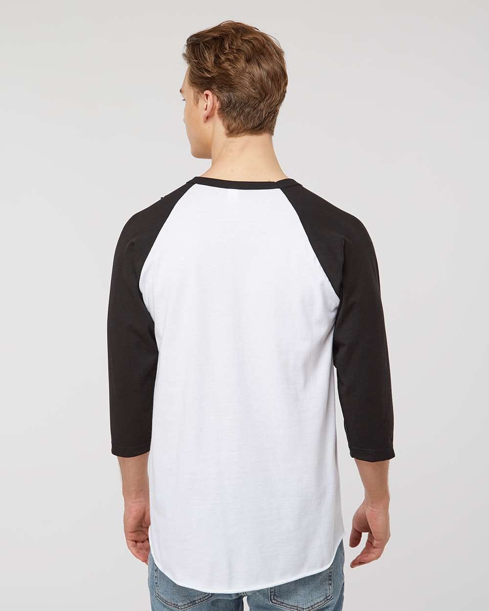 Tultex 10705 Tultext 245 Unisex Fine Jersey Raglan T-Shirt