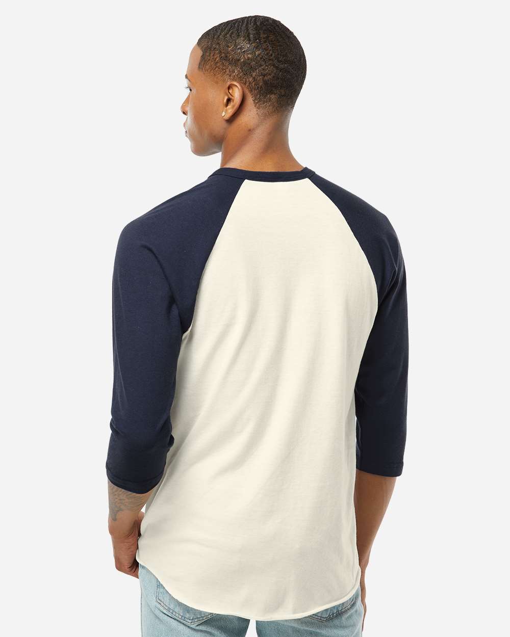 Tultex 10705 Tultext 245 Unisex Fine Jersey Raglan T-Shirt
