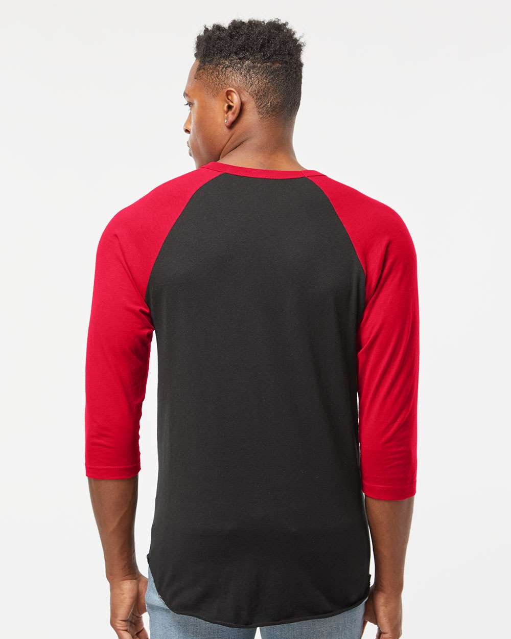 Tultex 10705 Tultext 245 Unisex Fine Jersey Raglan T-Shirt