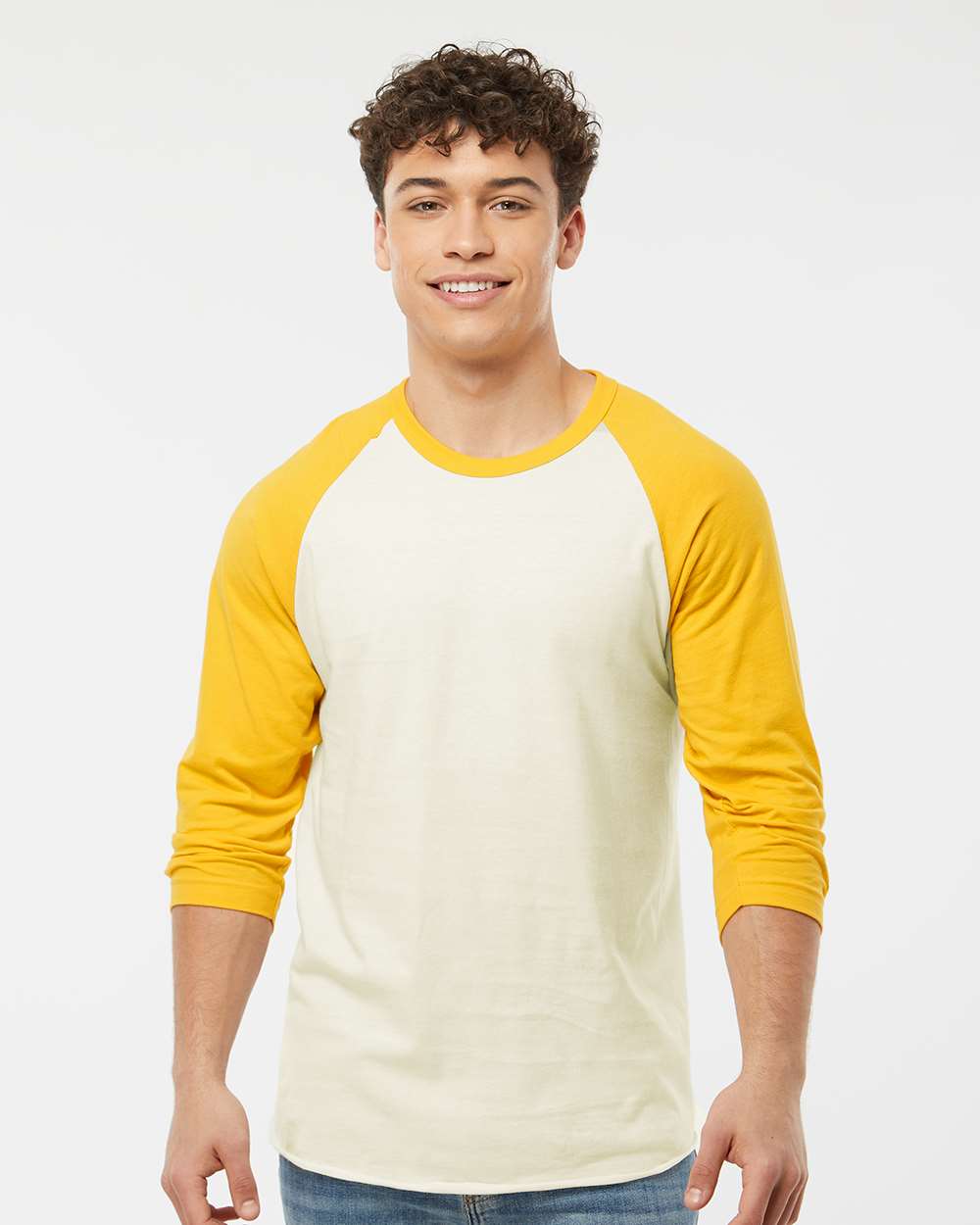 Tultex 10705 Tultext 245 Unisex Fine Jersey Raglan T-Shirt