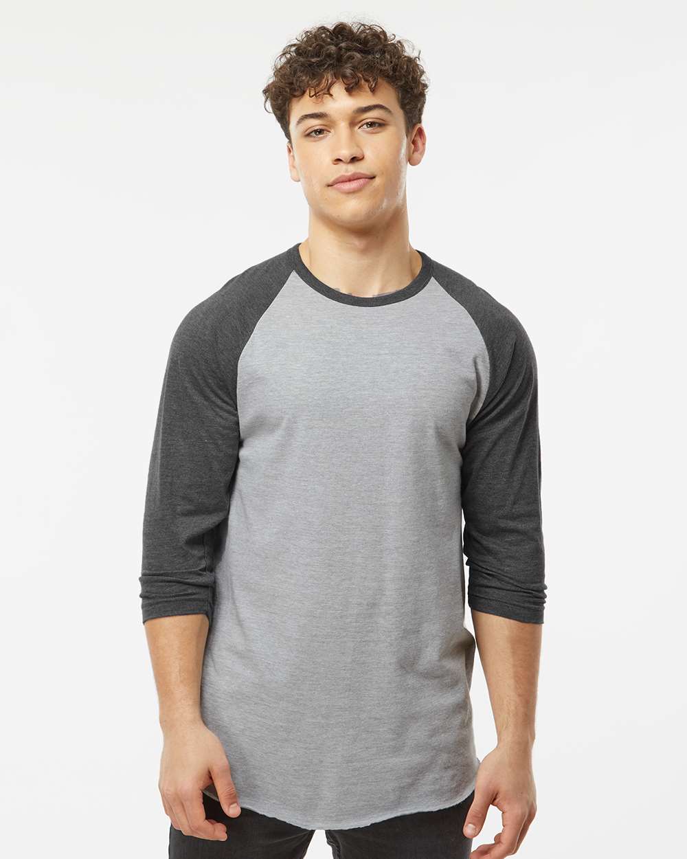 Tultex 10705 Tultext 245 Unisex Fine Jersey Raglan T-Shirt