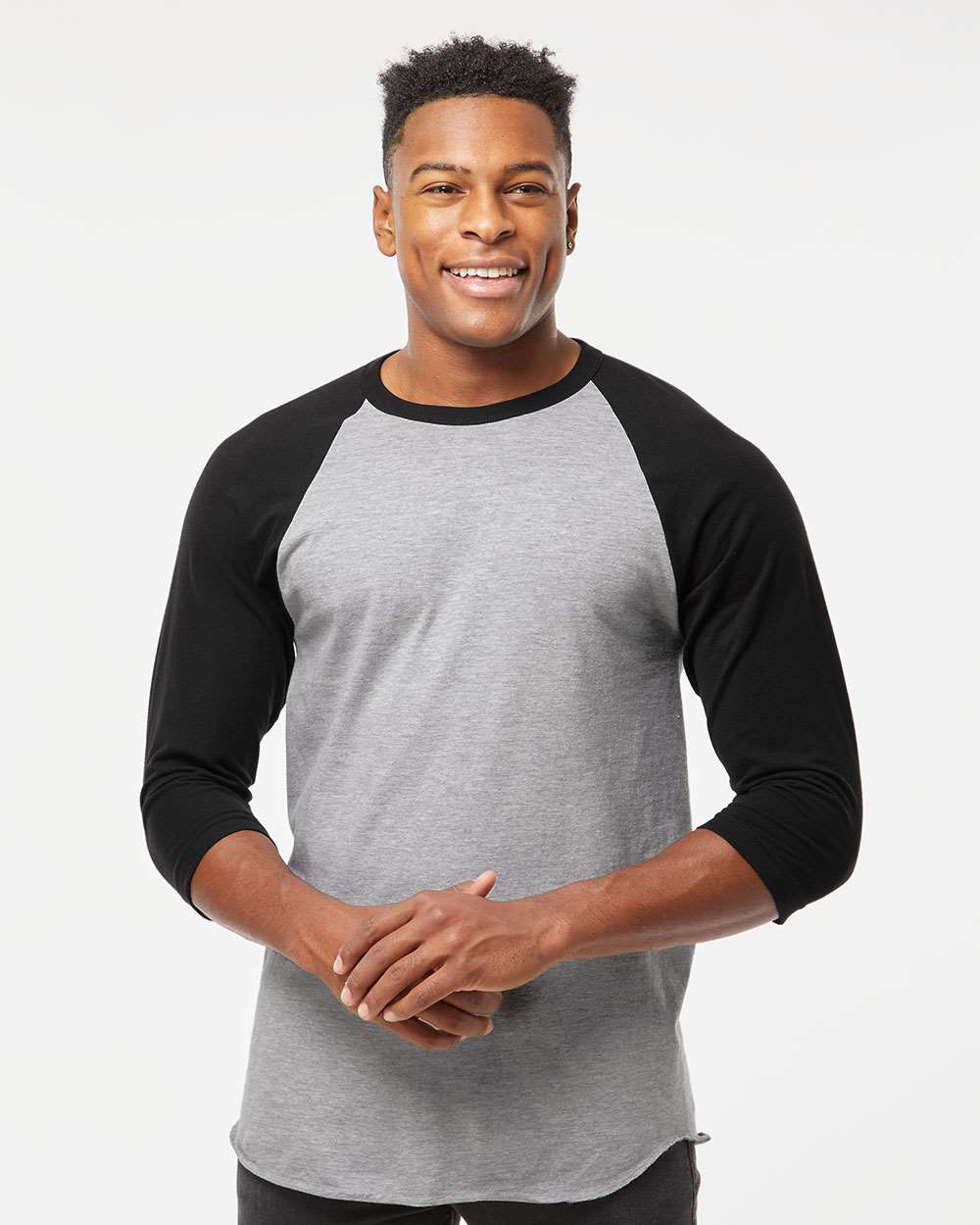 Tultex 10705 Tultext 245 Unisex Fine Jersey Raglan T-Shirt