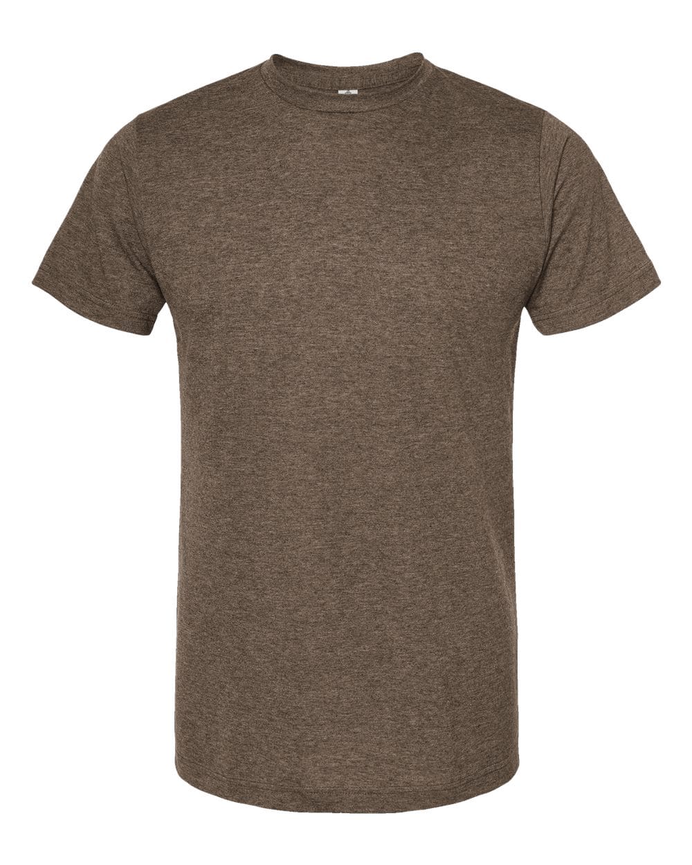 Tultex 10706 XS / Heather Brown Tultex 241 Unisex Poly-Rich T-Shirt