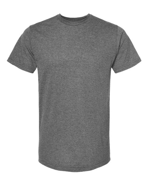 Tultex 10706 XS / Heather Charcoal 241-Unisex Poly-Rich T-Shirt