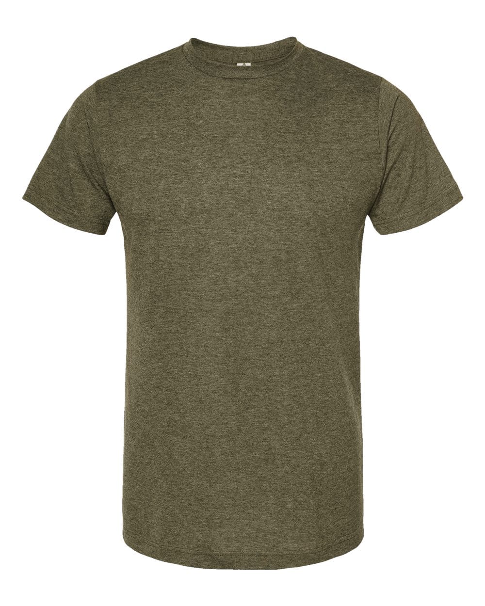Tultex 10706 XS / Heather Military Green Tultex 241 Unisex Poly-Rich T-Shirt