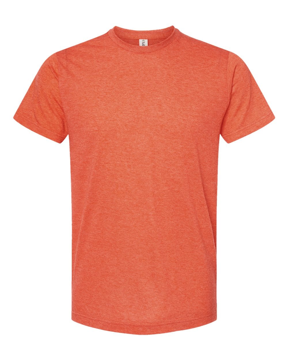 Tultex 10706 XS / Heather Orange Tultex 241 Unisex Poly-Rich T-Shirt